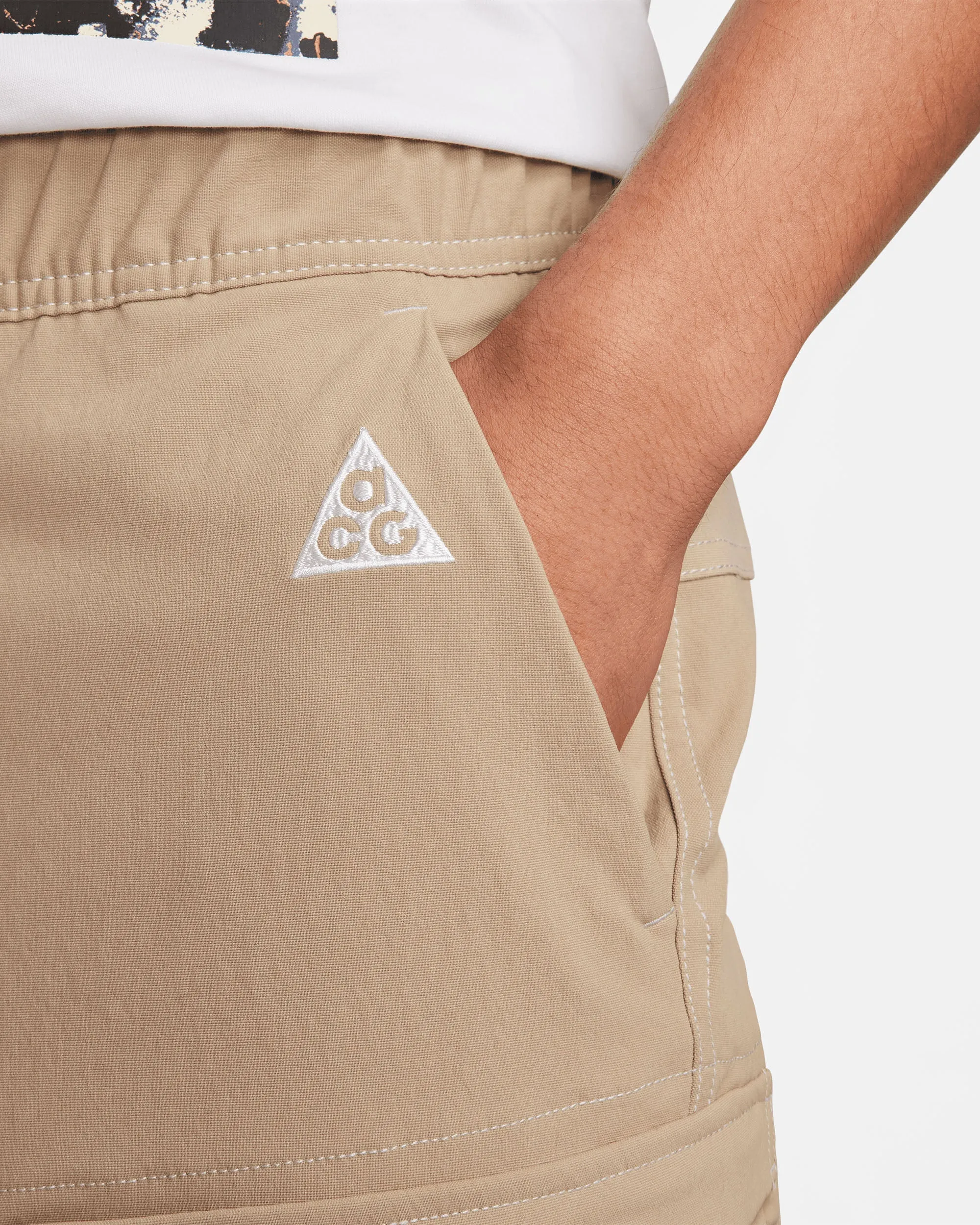 ACG Smith Cargo Pants - Khaki / Light Iron Ore / White