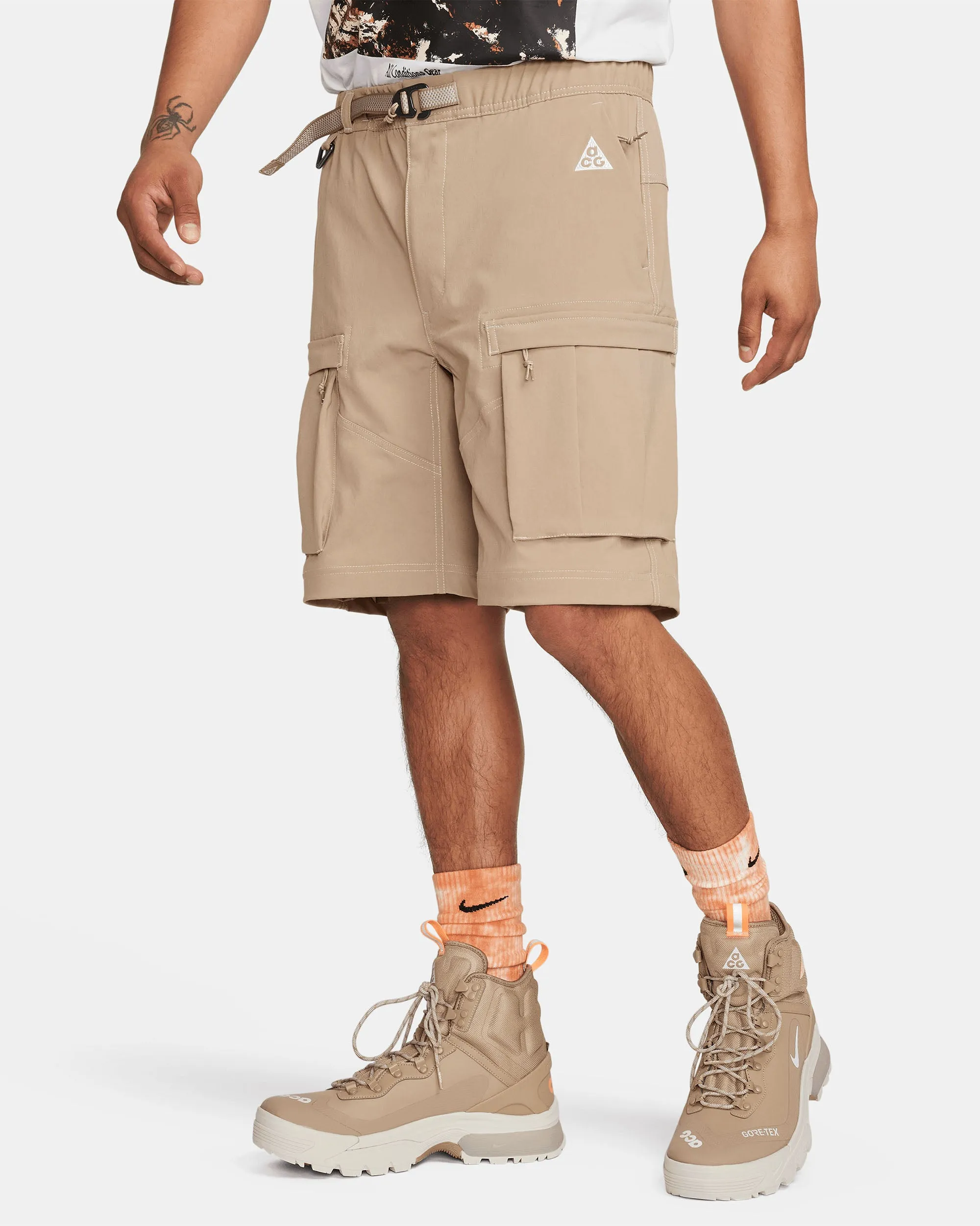 ACG Smith Cargo Pants - Khaki / Light Iron Ore / White