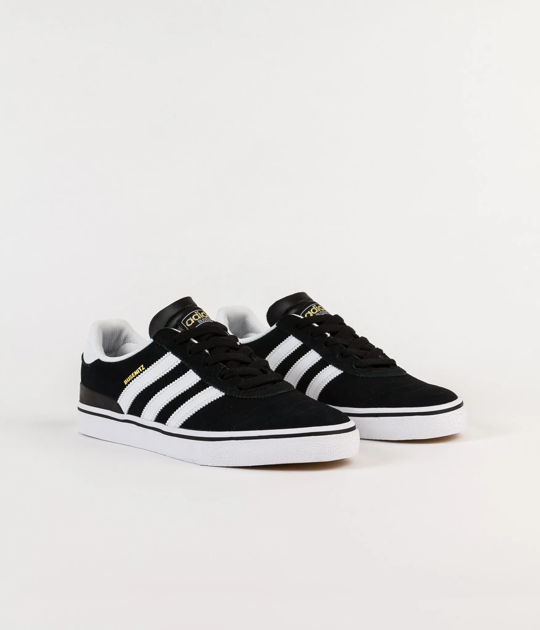 Adidas Busenitz Vulc Shoes - Black / Running White / Black