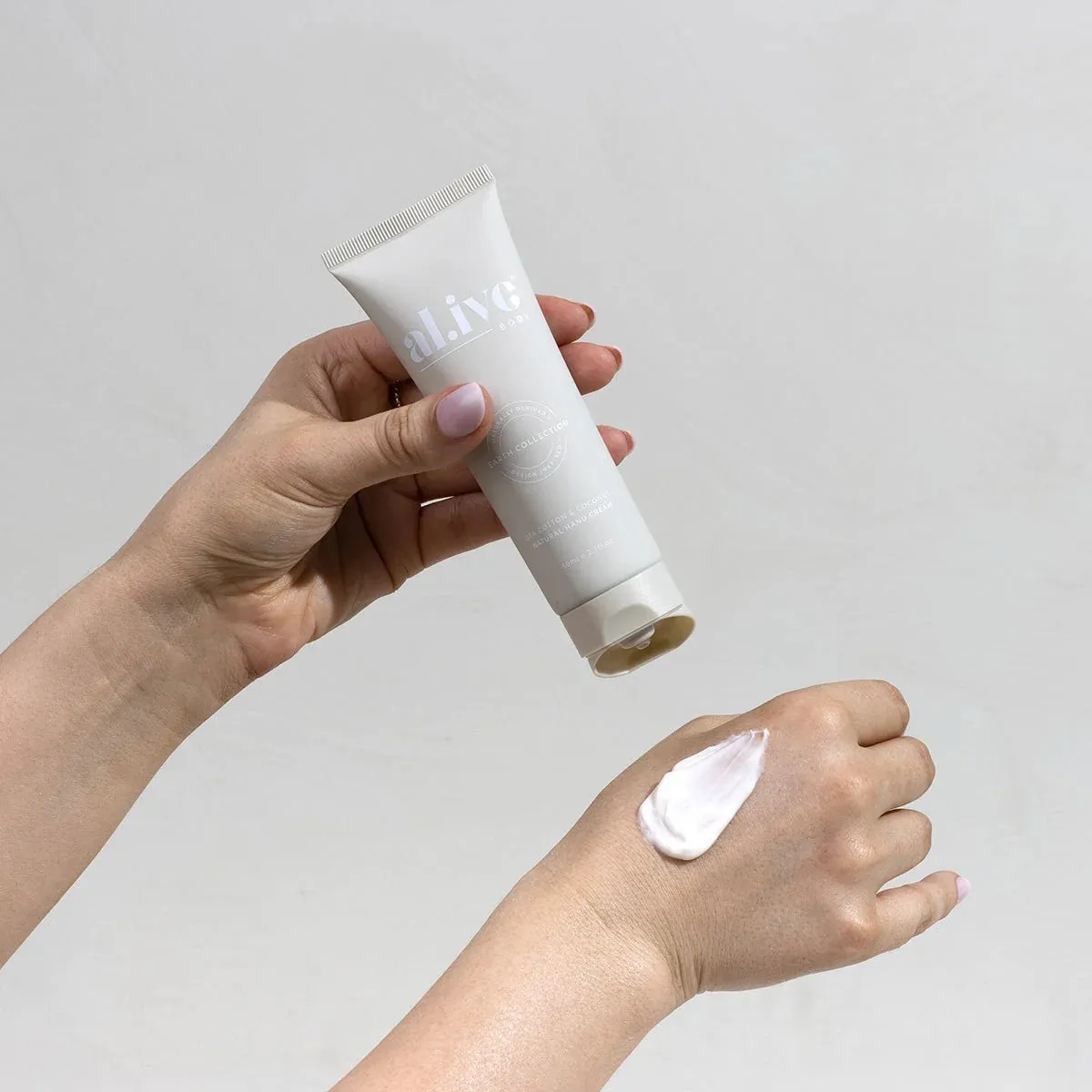 Al.ive Body Moisturising Hand Cream - Sea Cotton & Coconut