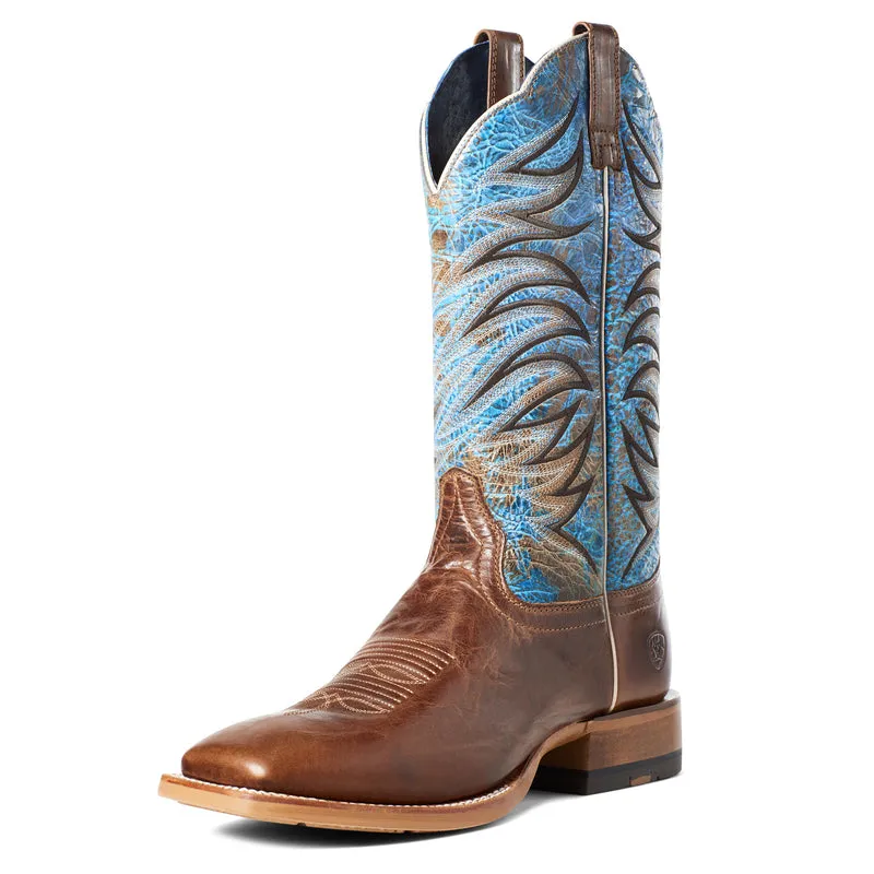 'Ariat' Men's 13" Firecatcher Western Square Toe - Well Brown