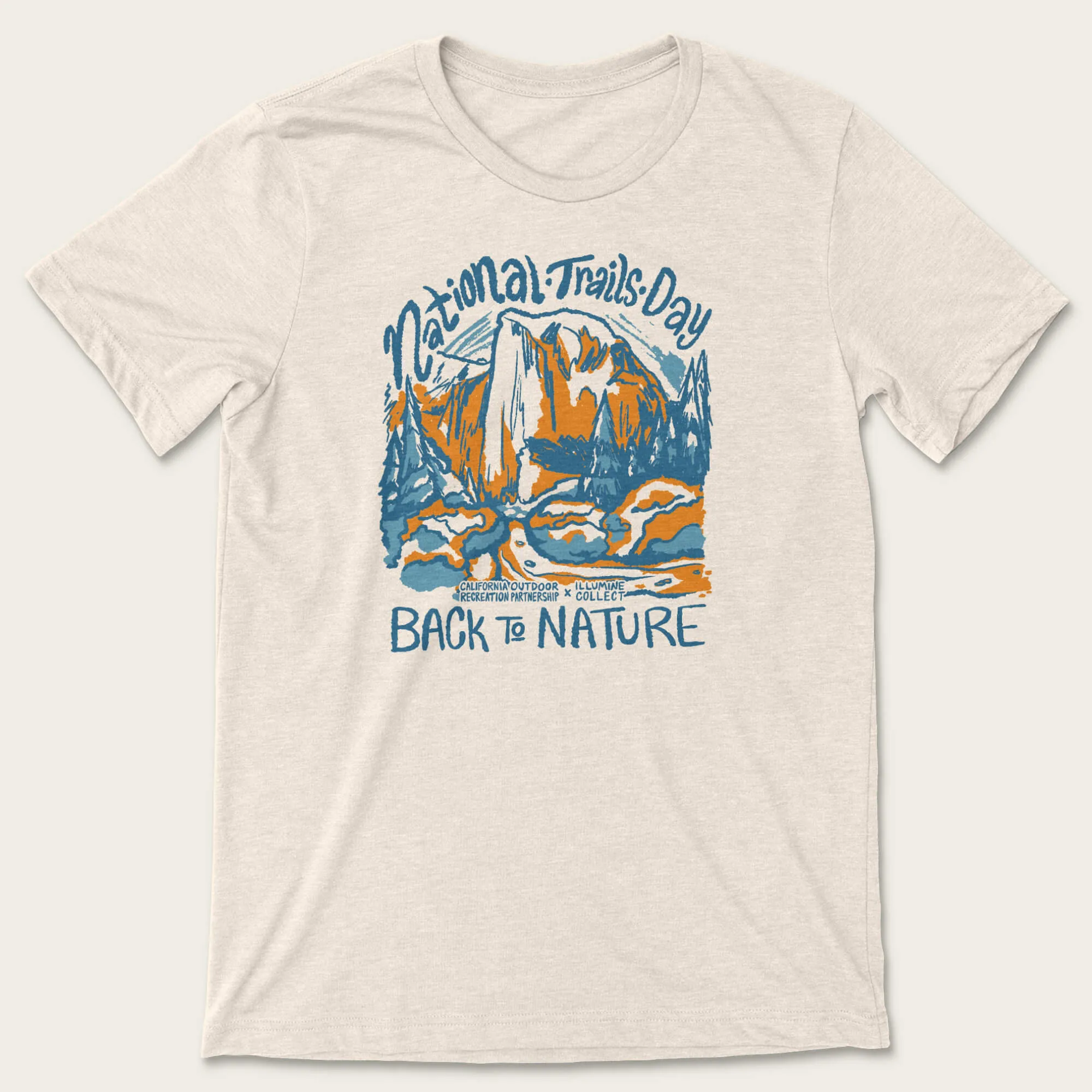 Back To Nature Tee - Heather Dust