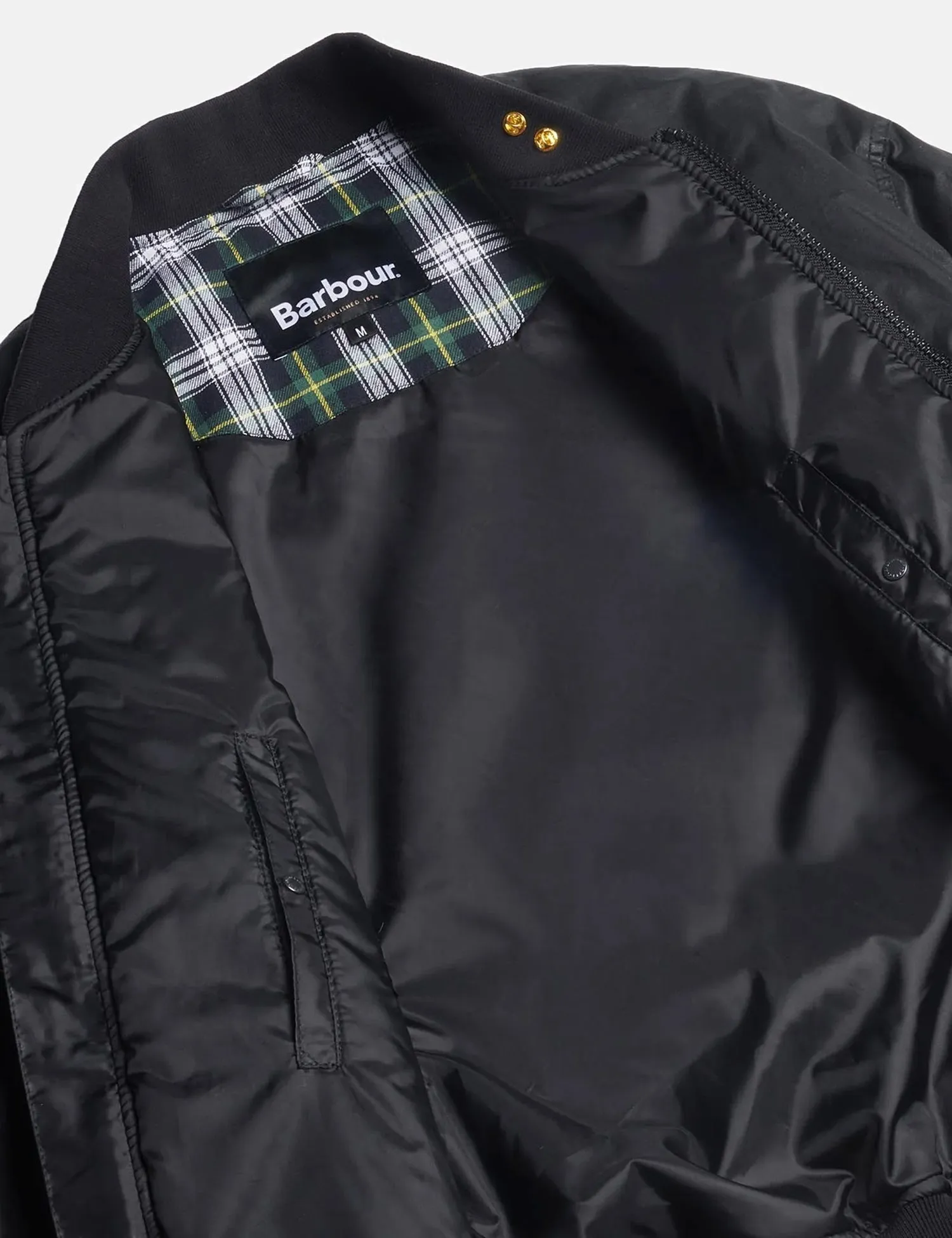 Barbour JBS Flight Jacket - Black