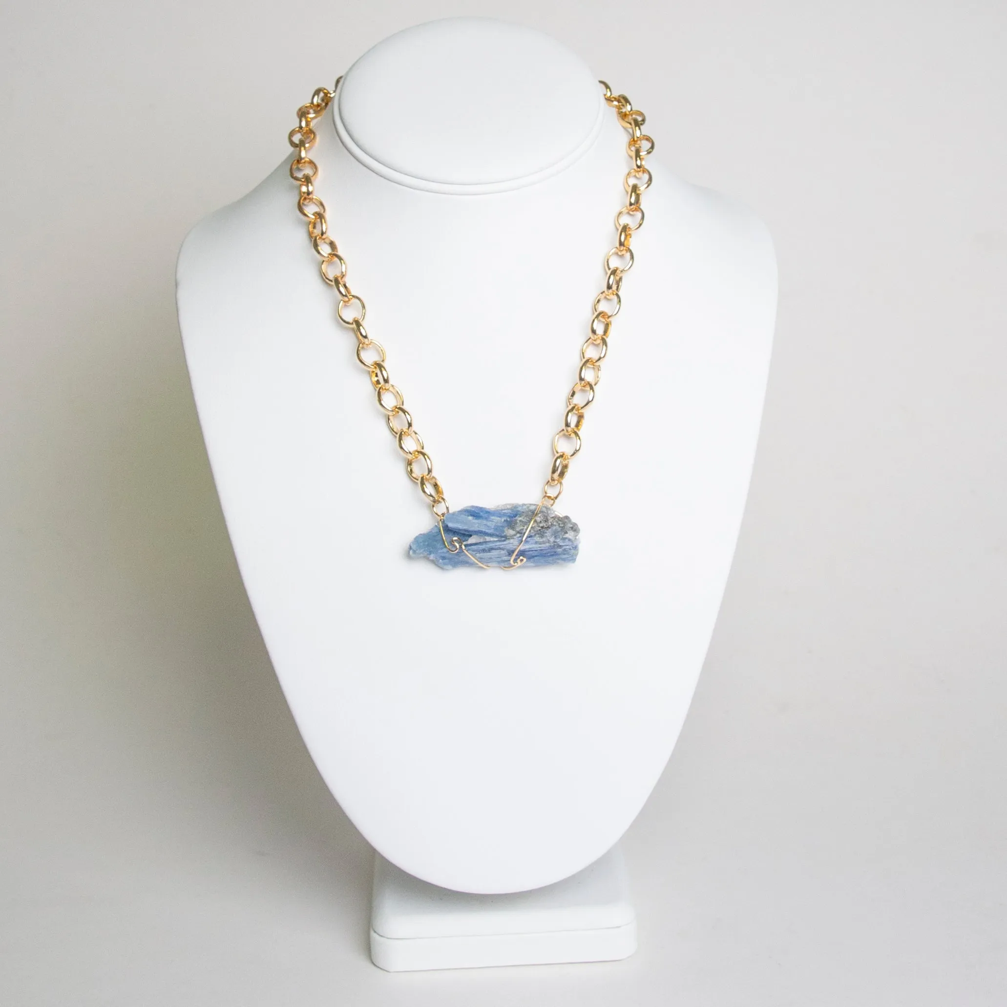 Blue Kyanite Necklace