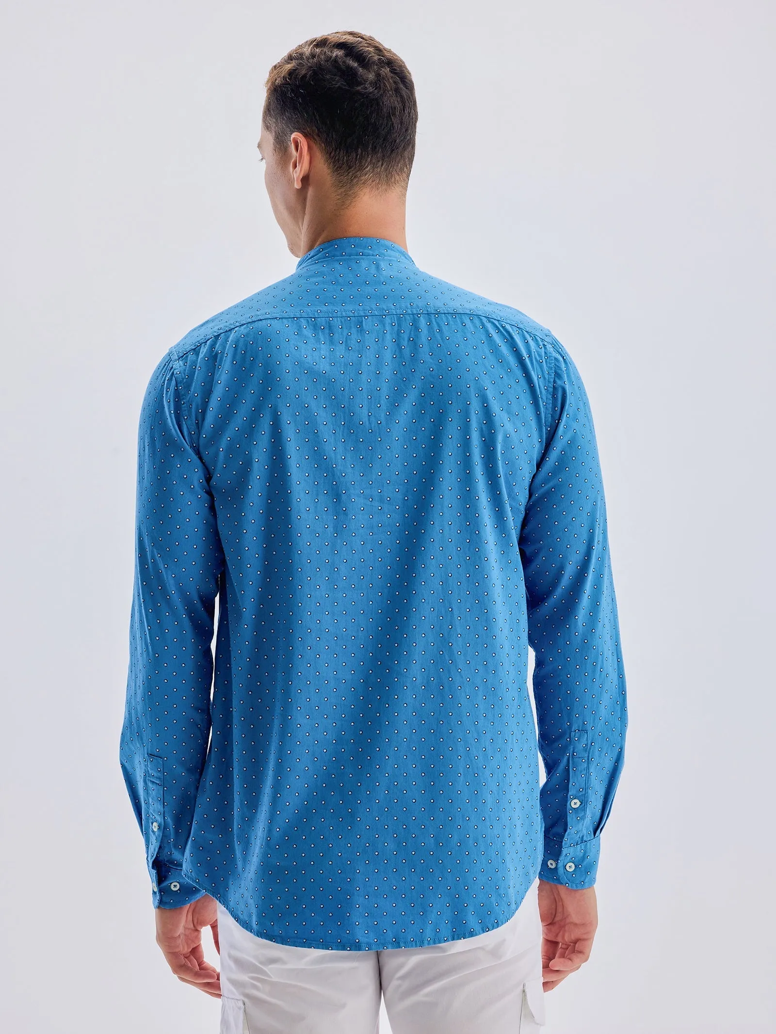 Blue Printed Kurta