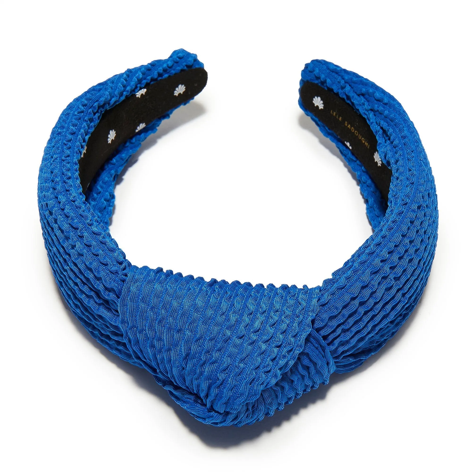 COBALT SWIMMER KNOTTED HEADBAND