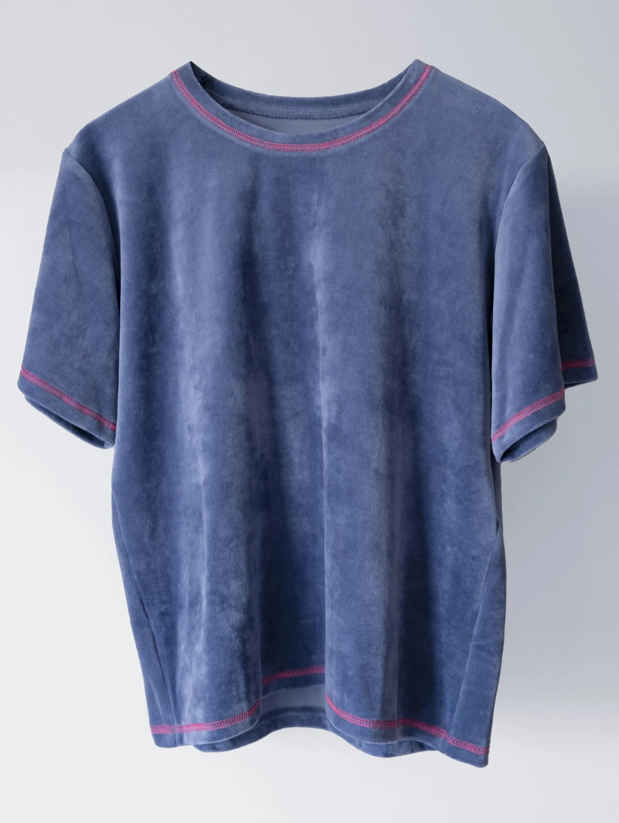 DENIM BLUE VELOUR