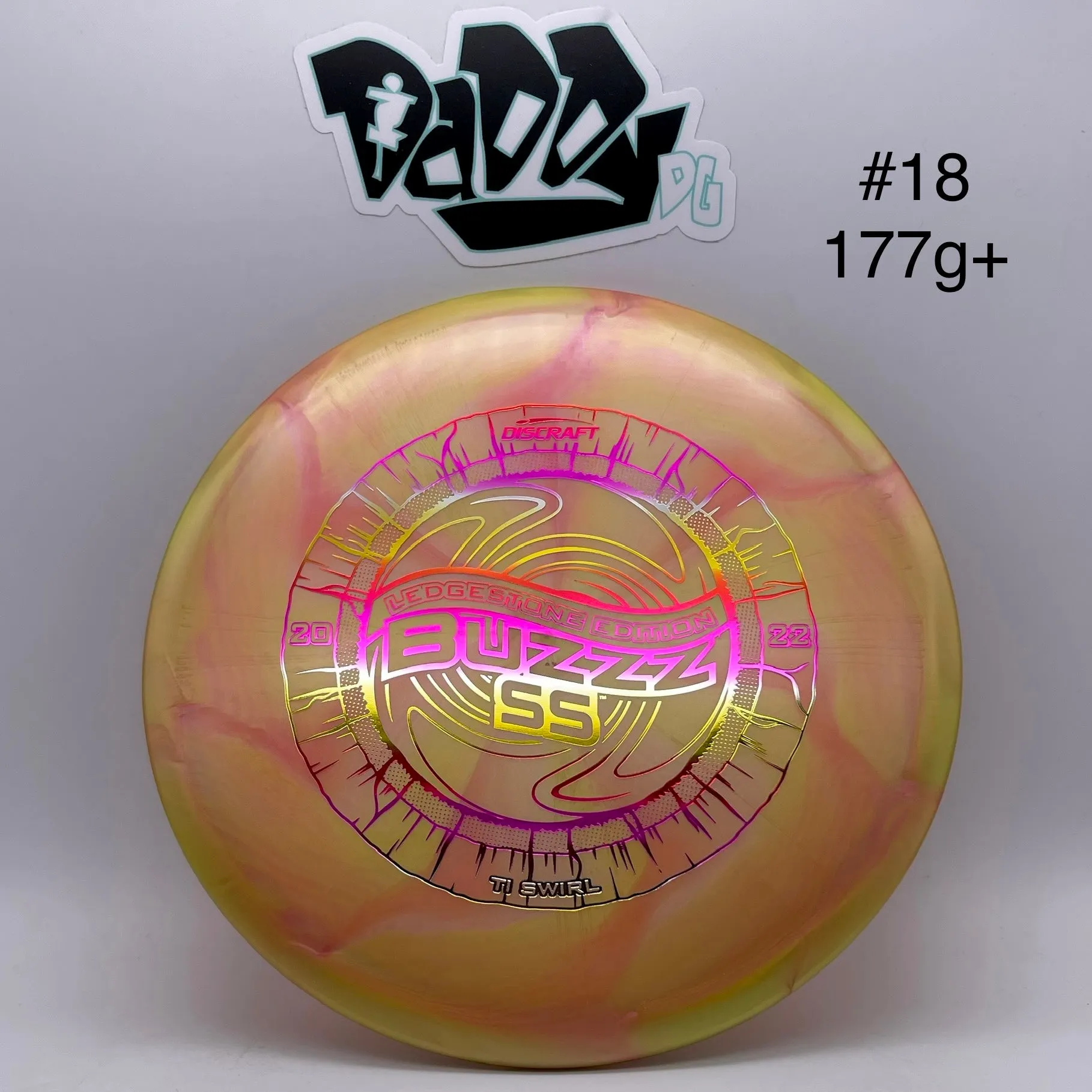 Discraft TI Swirl 2022 Ledgestone Edition Buzzz SS Midrange