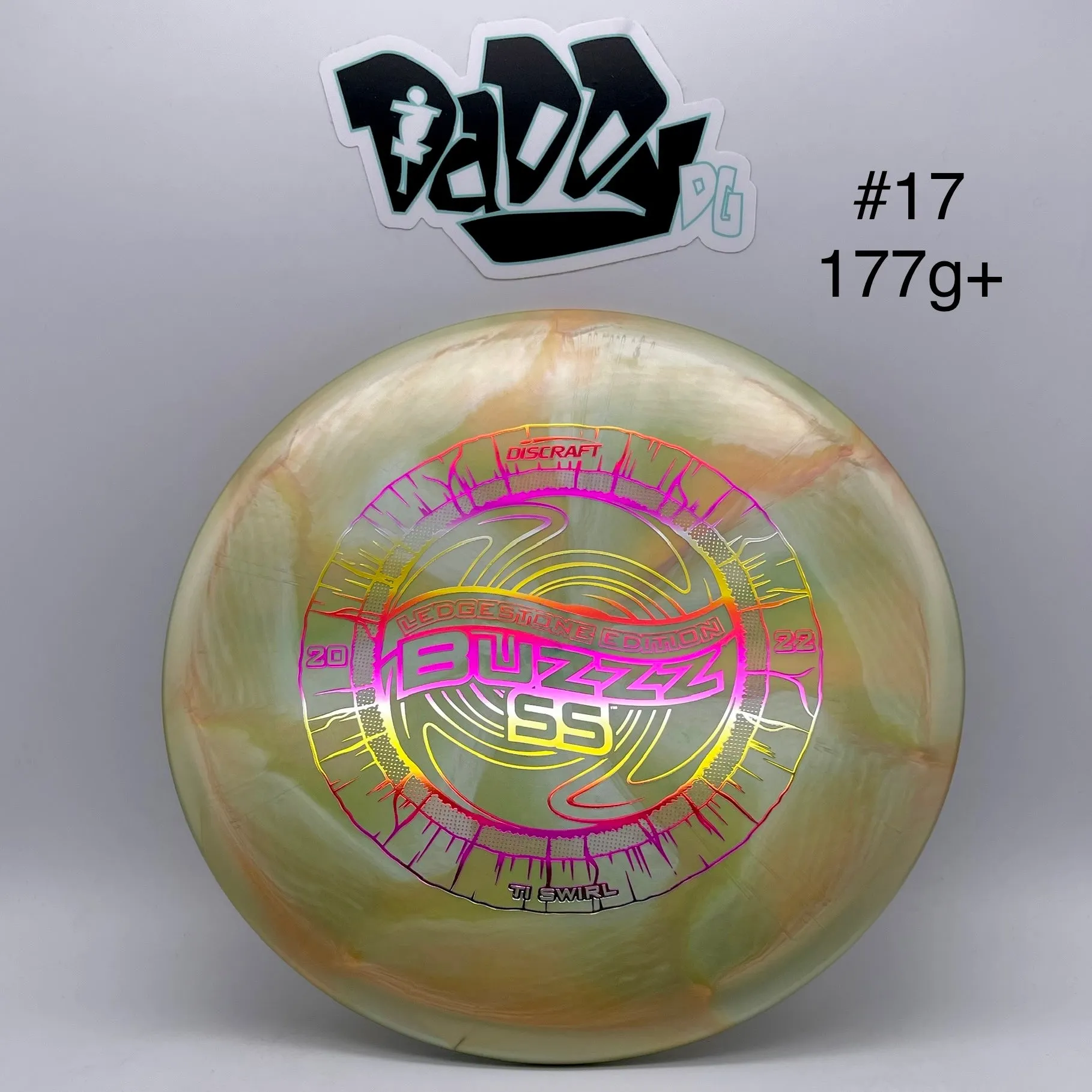 Discraft TI Swirl 2022 Ledgestone Edition Buzzz SS Midrange