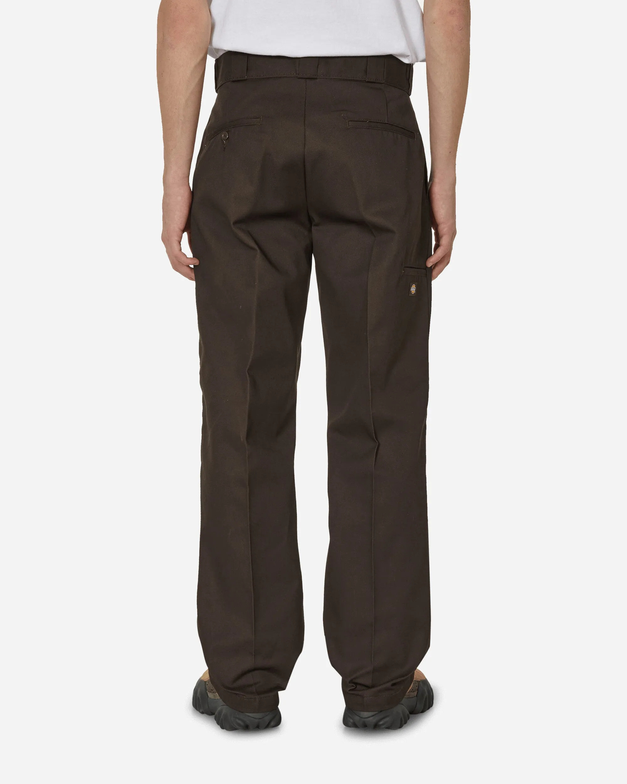 Double Knee Work Pants Dark Brown