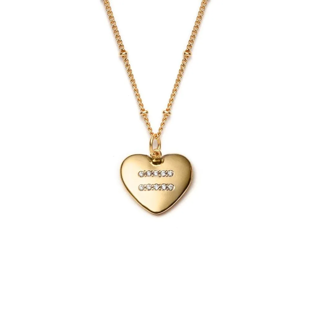 Equality Heart Necklace