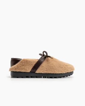 Faux Fur Lined Moccasin Memory Fuzzy Warm Loafers