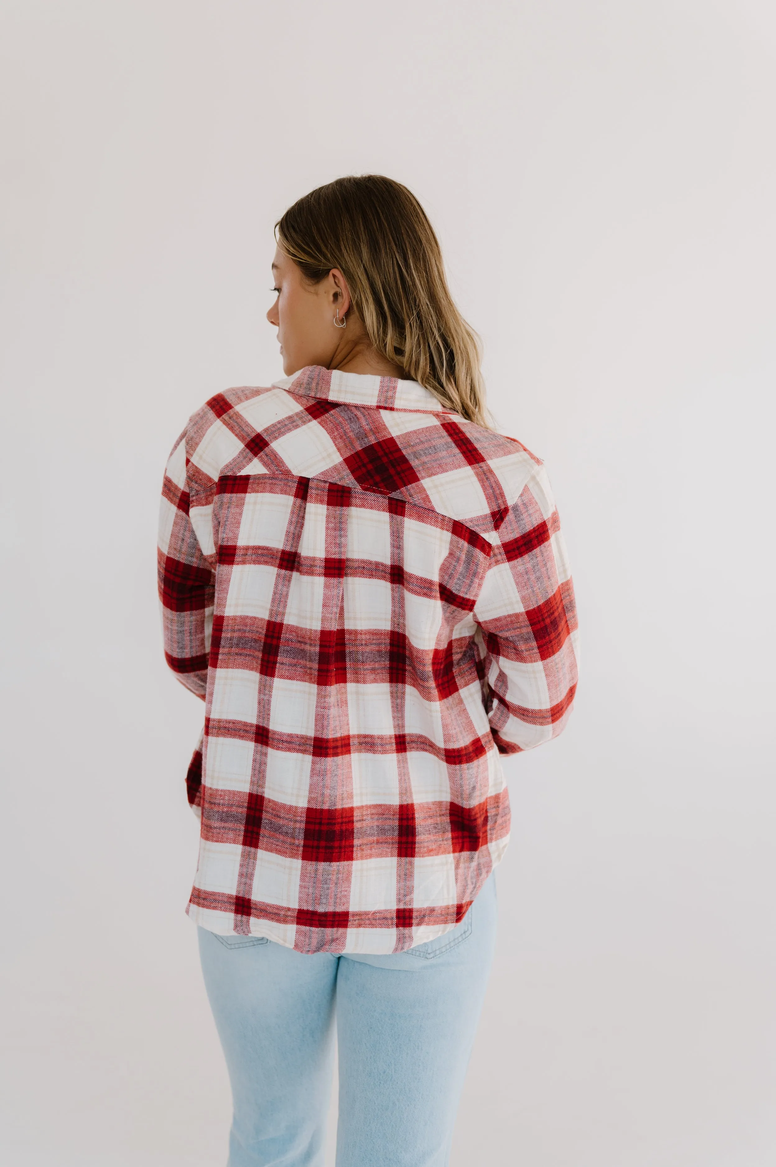 Flannel Plaid Top