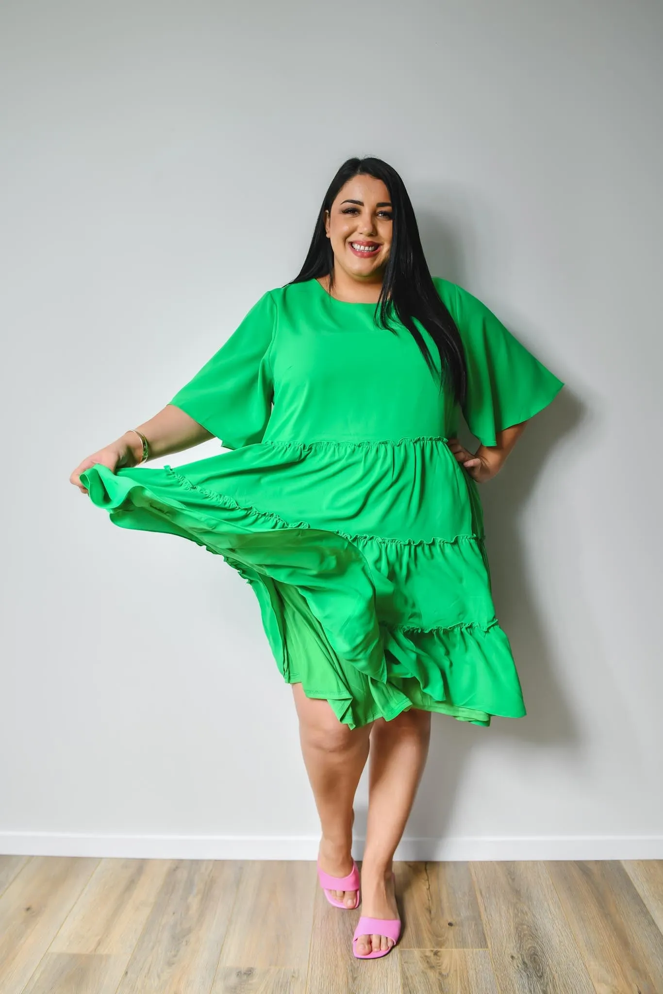 Gracie Dress - Green