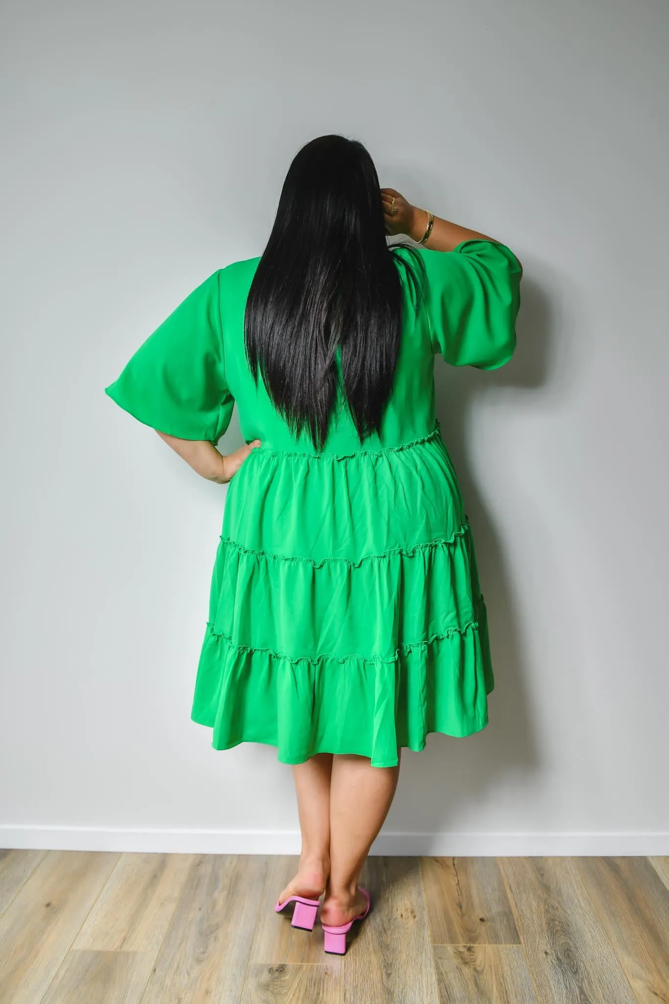 Gracie Dress - Green