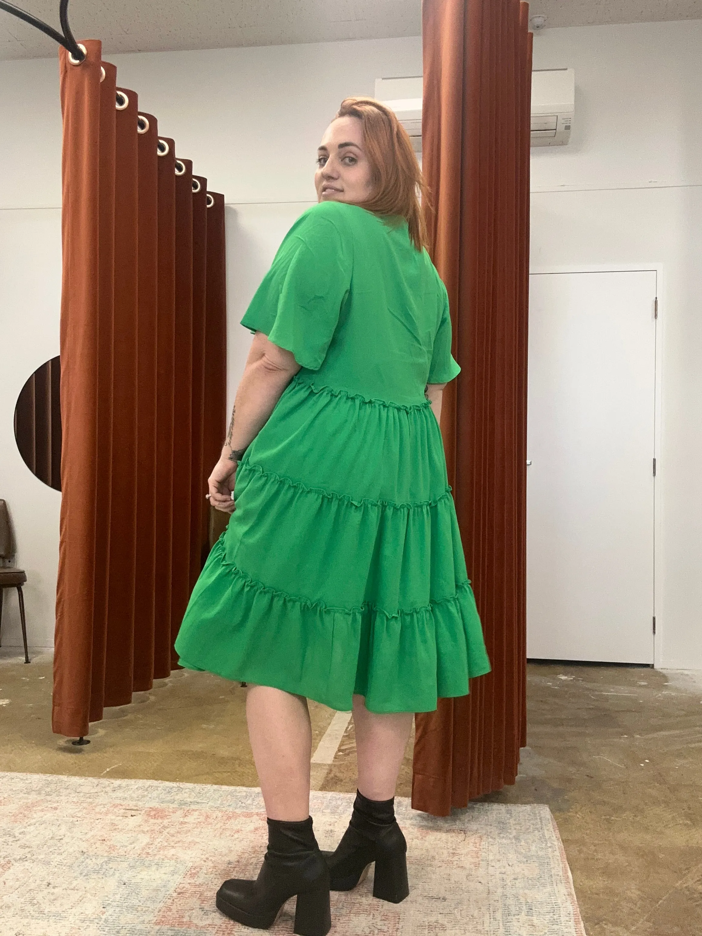 Gracie Dress - Green