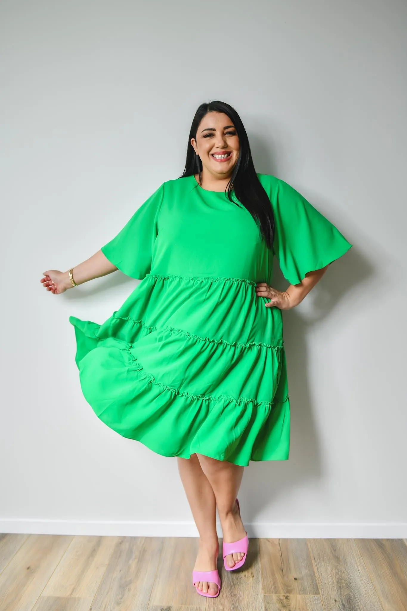 Gracie Dress - Green