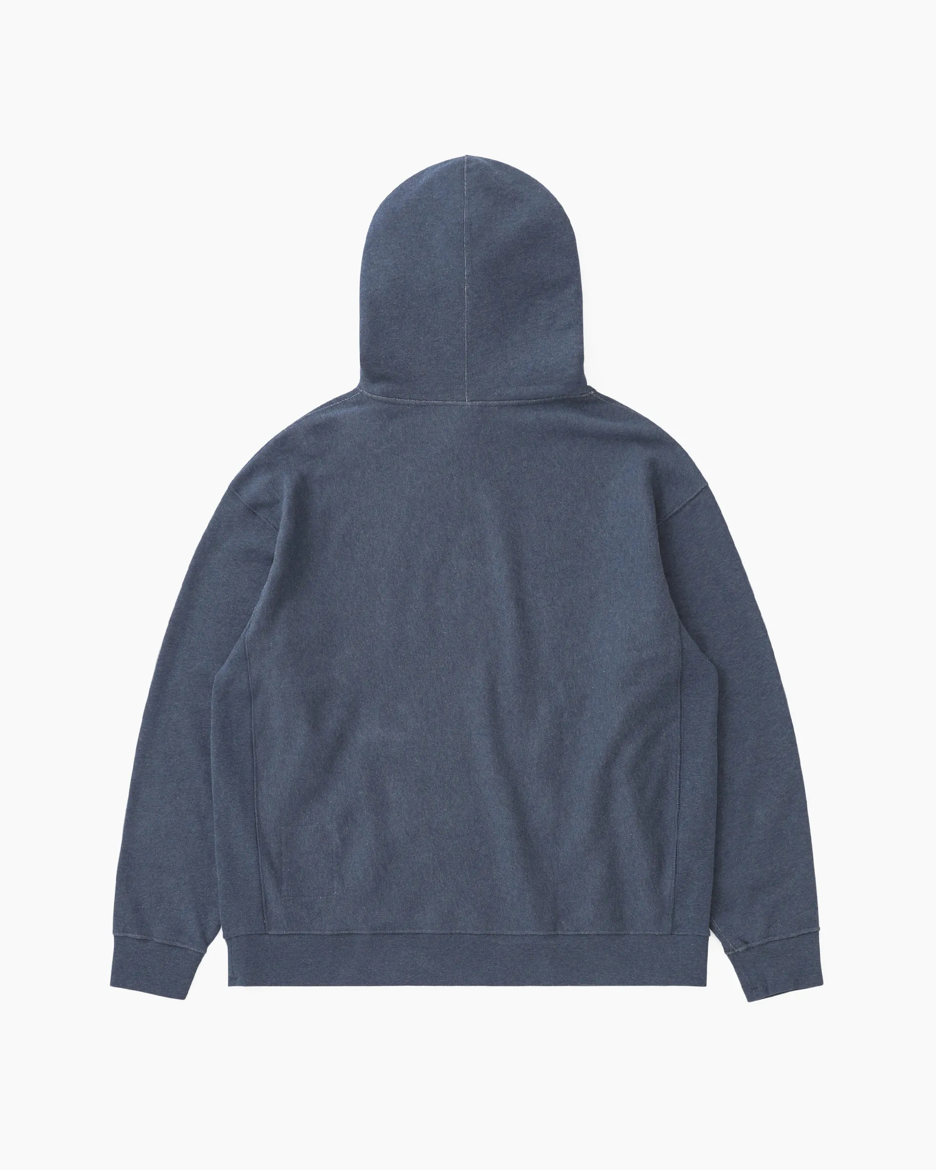 Heather Stock Hoodie Blue