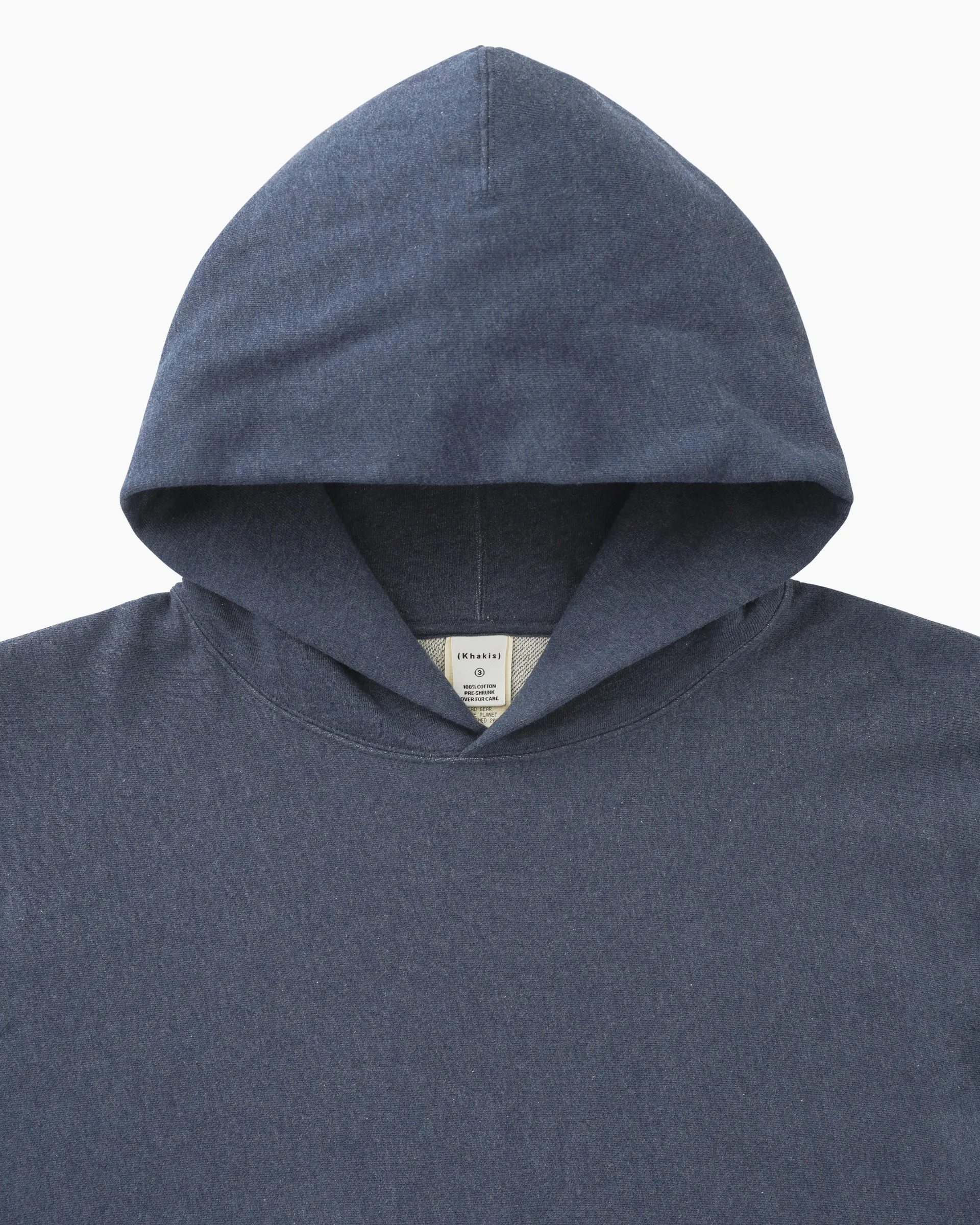 Heather Stock Hoodie Blue