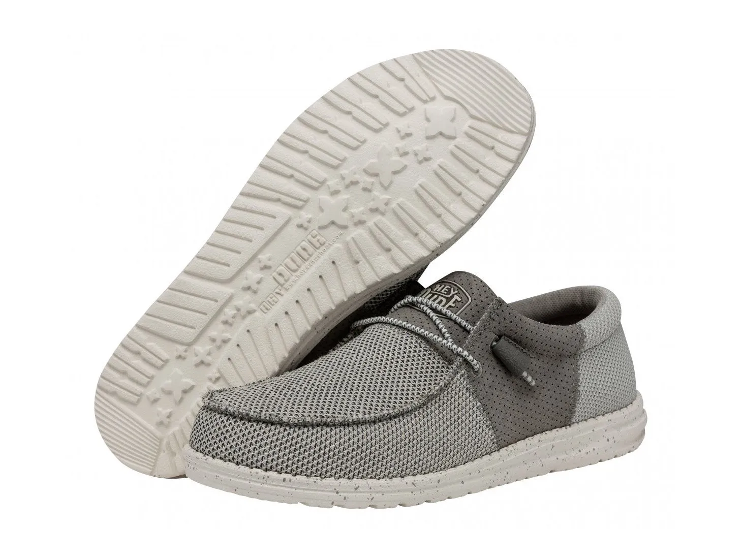 Hey Dude Scarpe Uomo Estive Wally Tri Ash Grigio