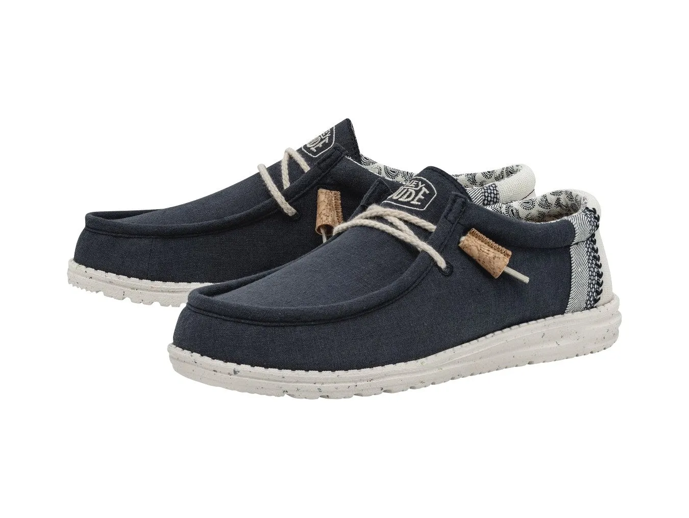 Hey Dude Uomo Primavera Estate Wally Break Stitch Navy