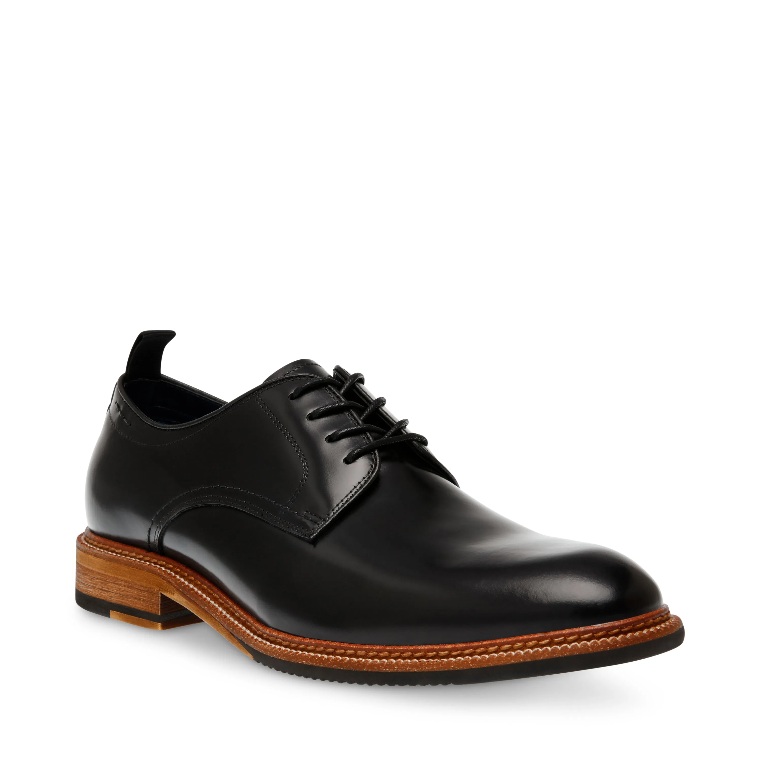 Jabian Lace-Up BLACK LEATHER