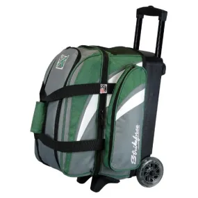 KR Strikeforce Cruiser Green Grey Double Roller Bowling Bag