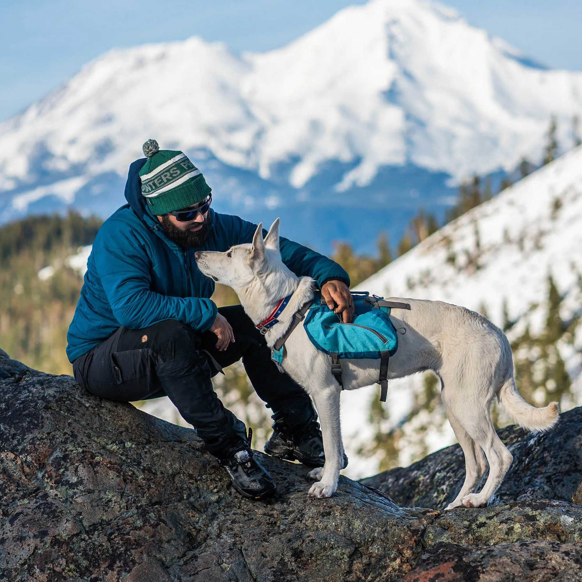 Kurgo Baxter Dog Backpack - Blue