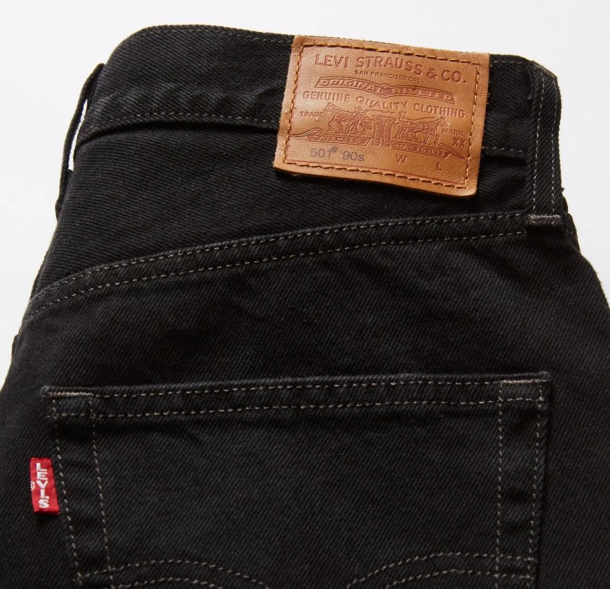 Levi’s 501 '90S rinsed blacktop Black jeans