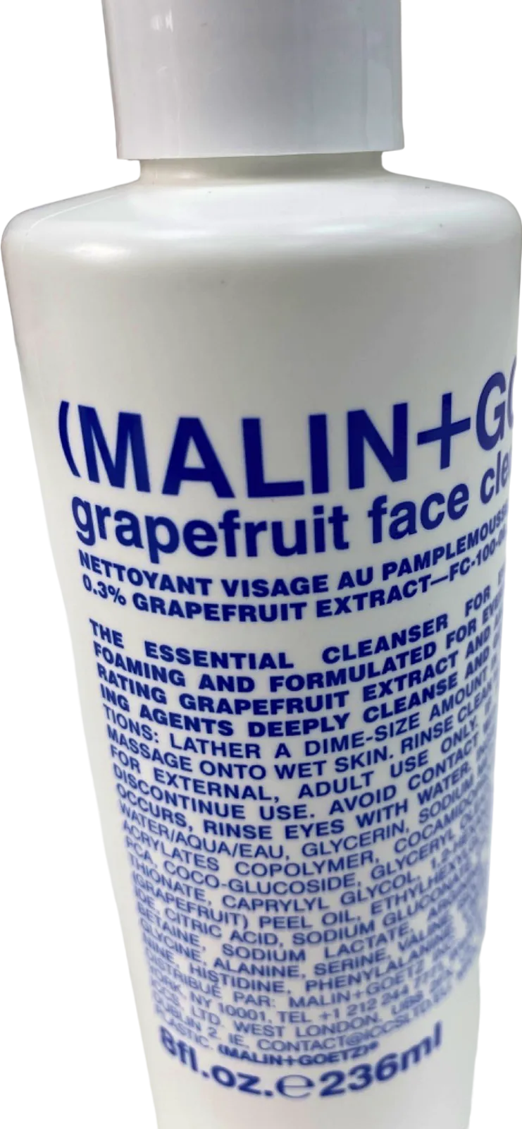 Malin Goetz Grapefruit Face Cleanser 236ml