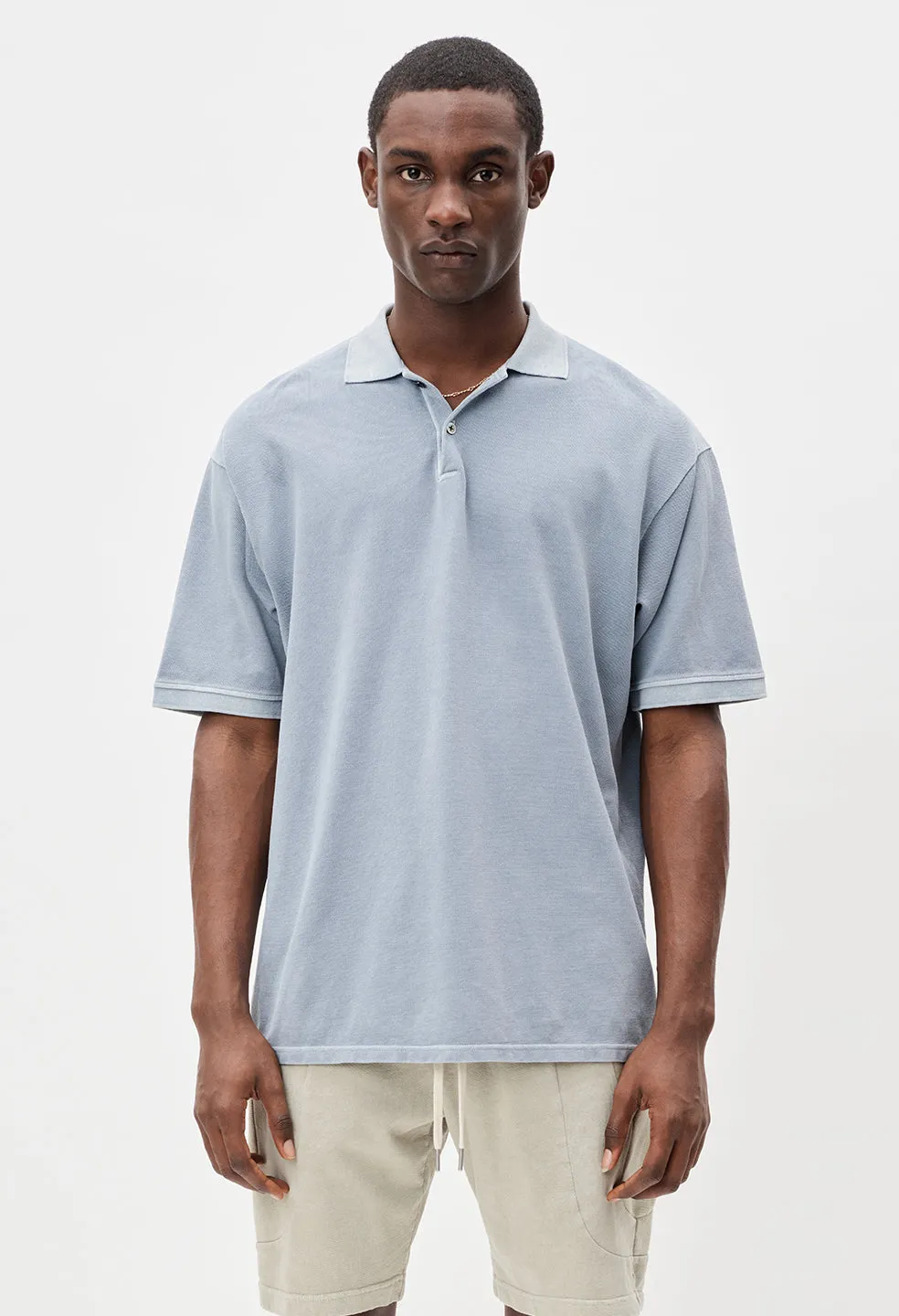 Meadow Polo / Dusty Navy