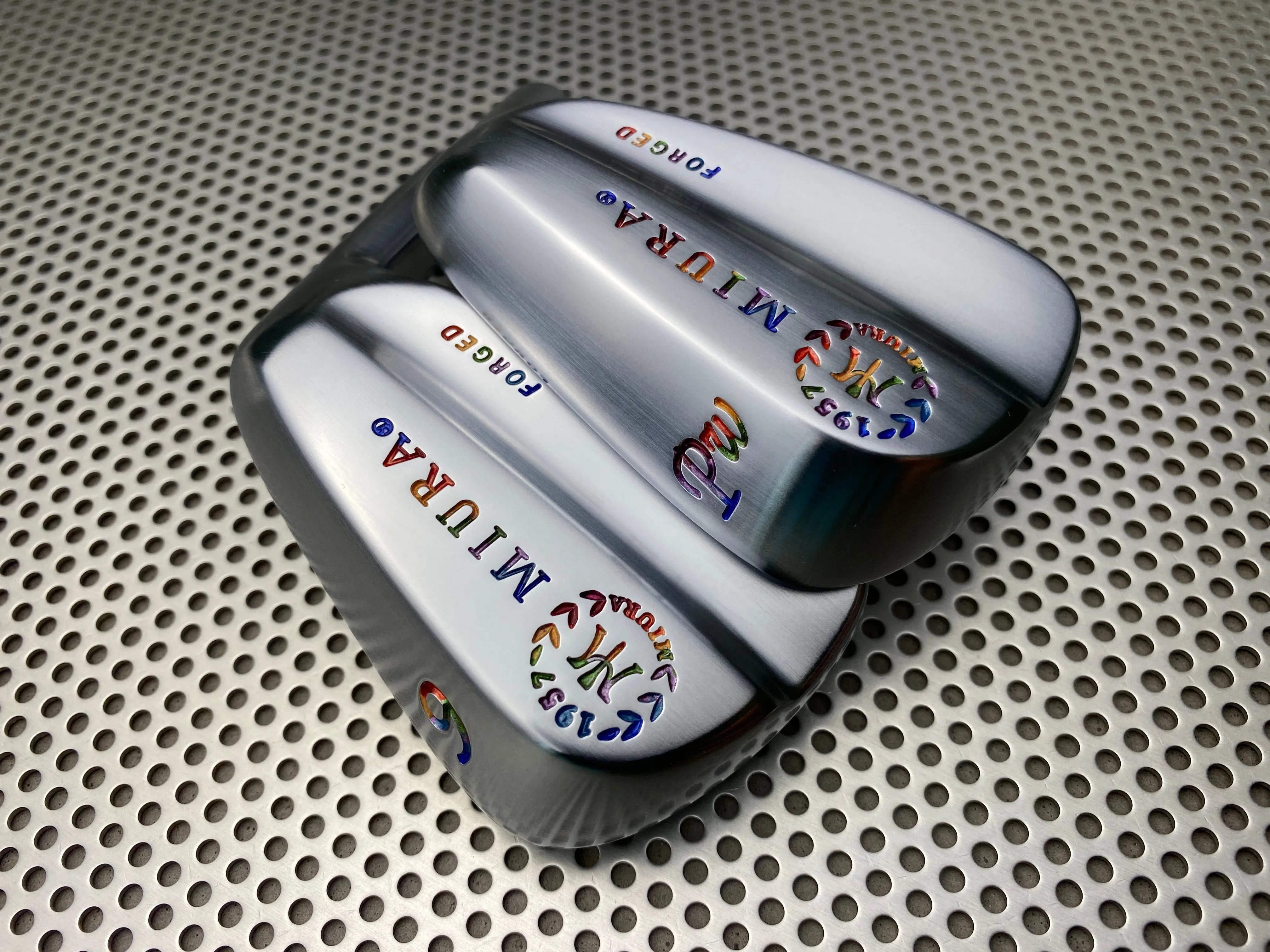 Miura Golf Irons Baby Blades Series 1957 Chromatic Paint Fill Ver 2.0