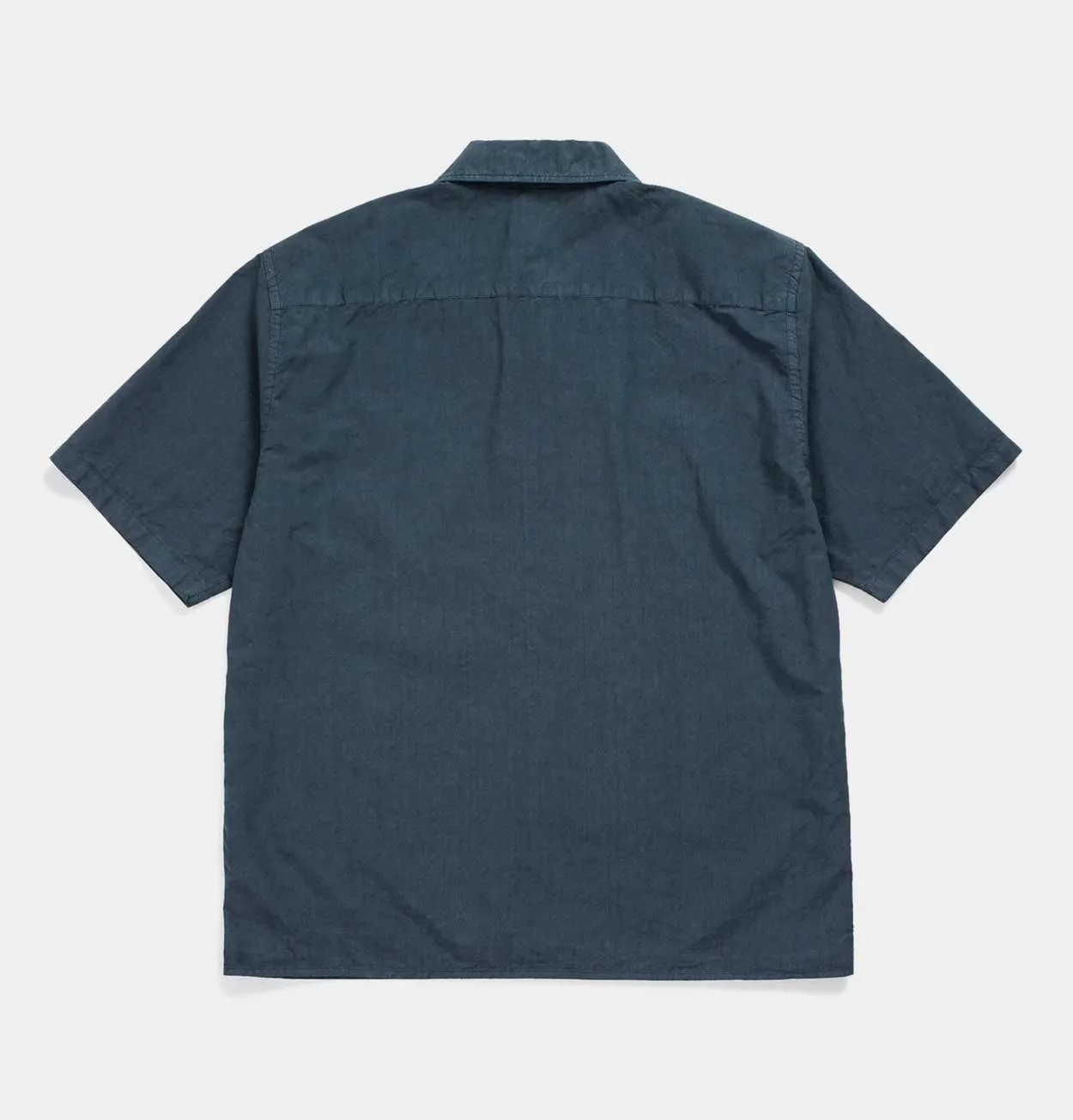 Norse Projects Carsten Cotton Tencel Shirt in Deep Marine