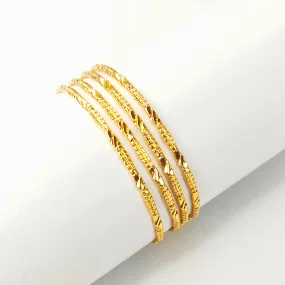 One Gram Gold Plated Bangles For Daily Use By Asp Fashion Jewellery