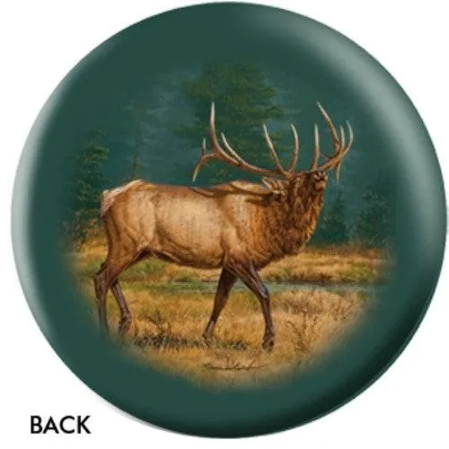 OnTheBallBowling Nature Elk Bowling Ball