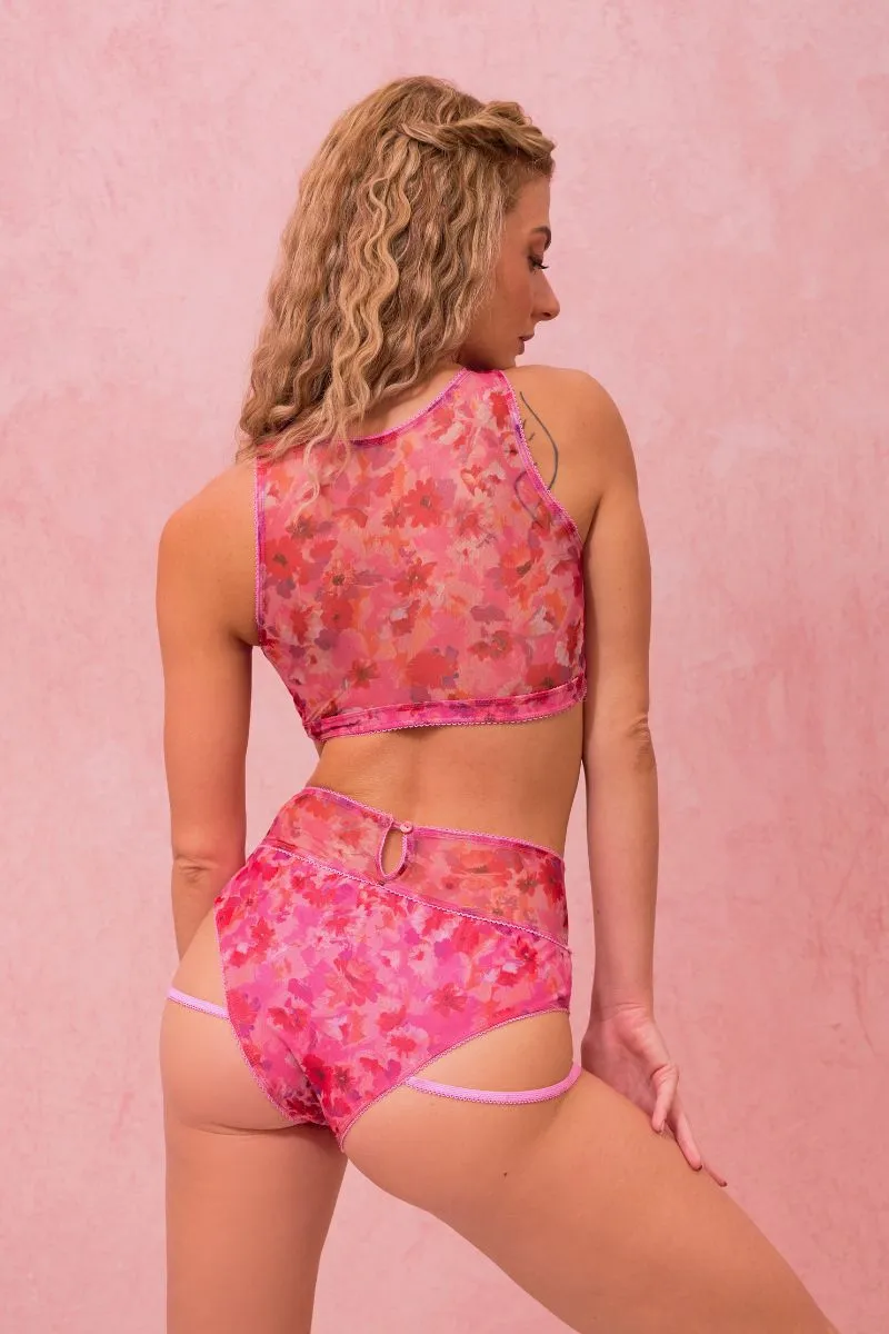 RAD Paradiso Volcana Bottoms - Floral Pink