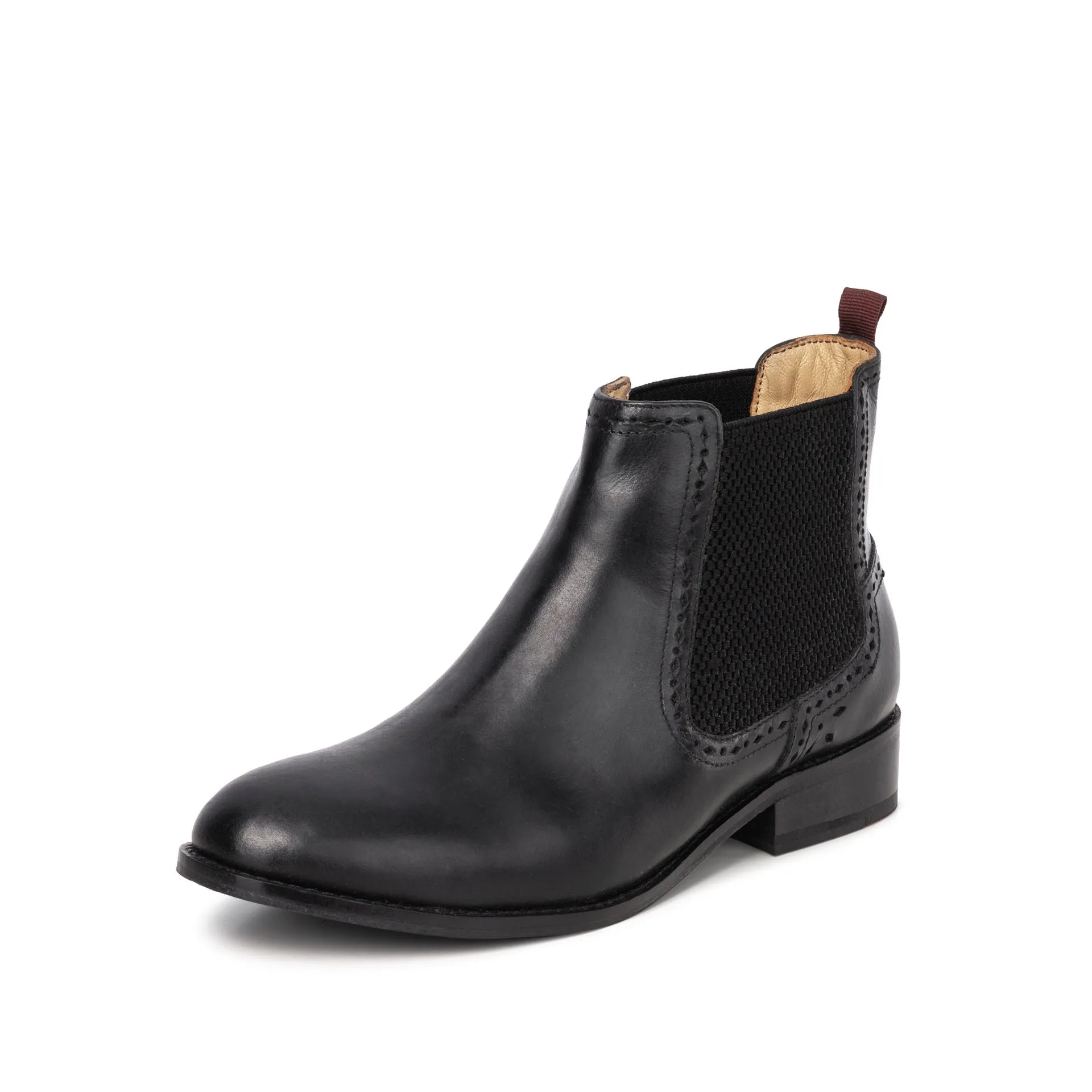 RHODA BLACK CHELSEA BOOT