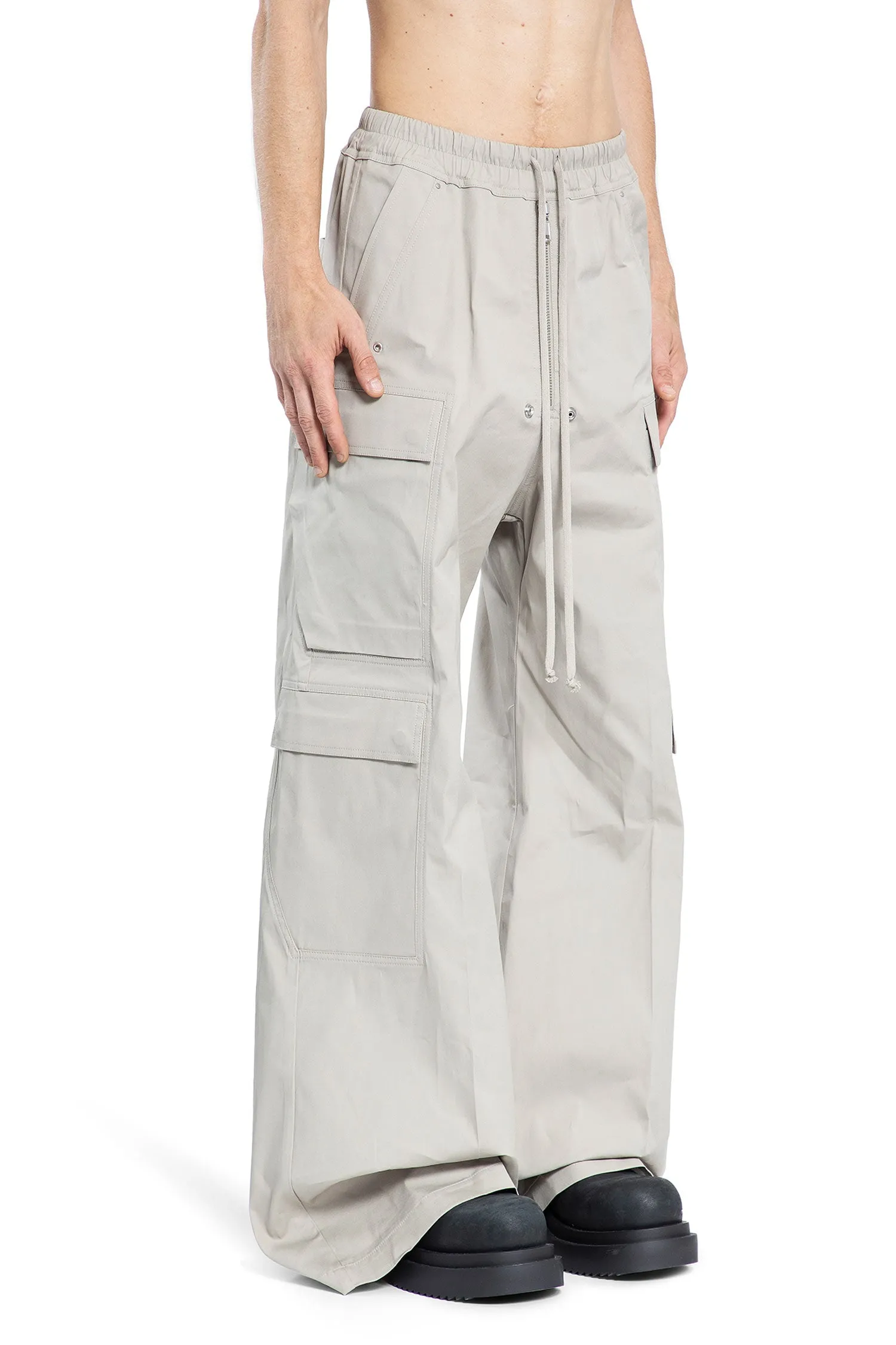 RICK OWENS MAN GREY TROUSERS