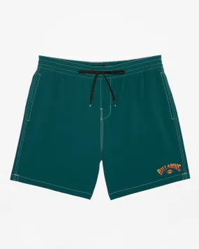 Riot Layback 18.5 Swim Trunks - Evergreen