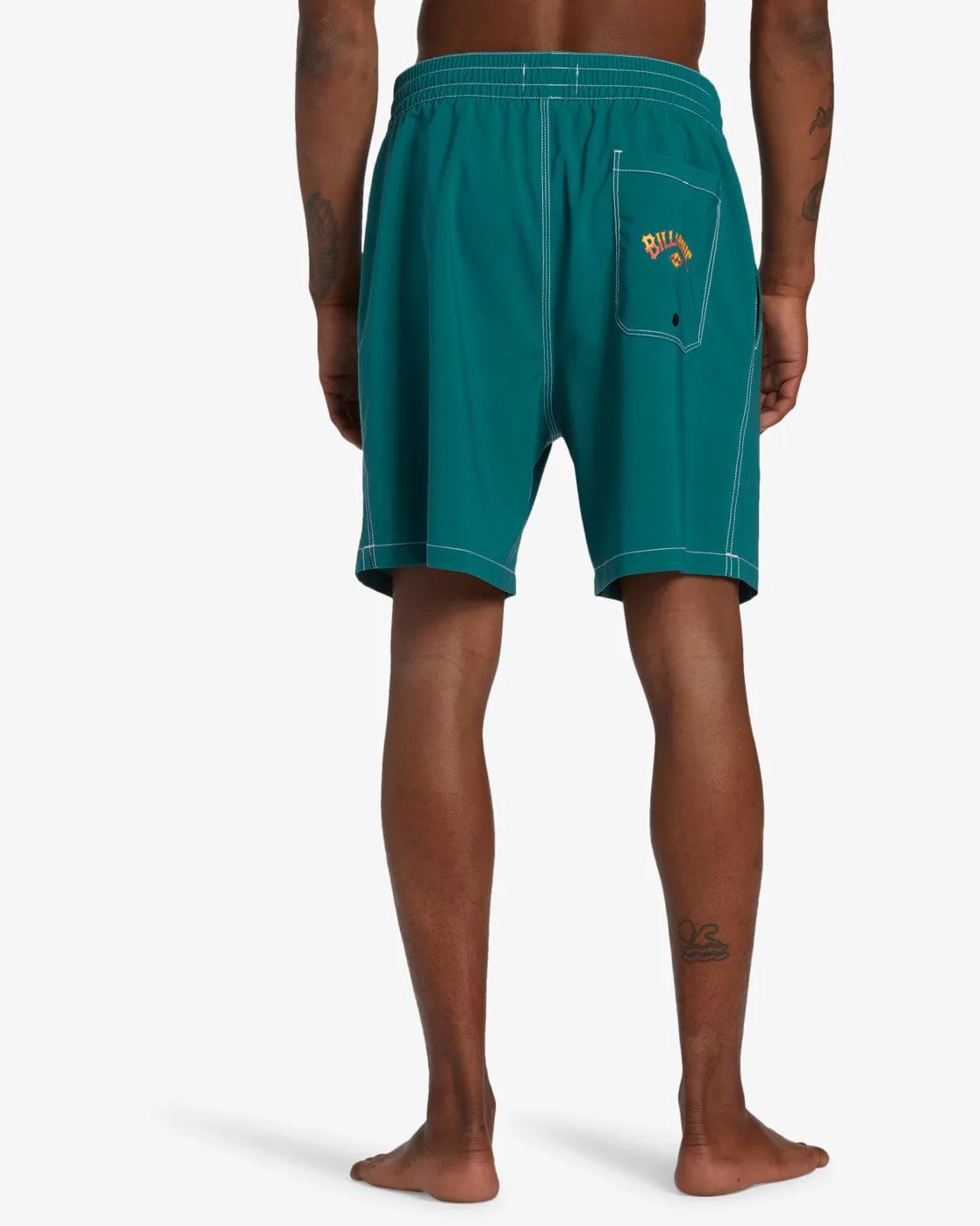 Riot Layback 18.5 Swim Trunks - Evergreen