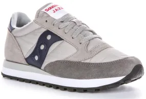 Saucony Jazz Original In Grey Blue For Men