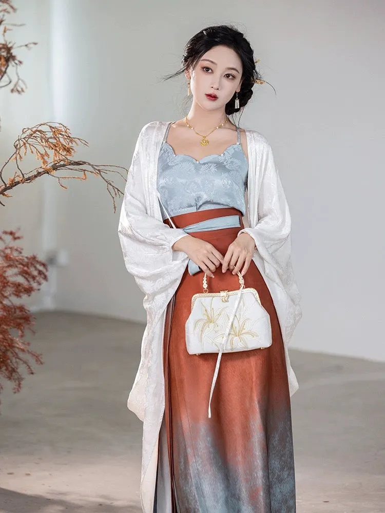 Song Dynasty x Modern Hanfu: Underglaze Red 釉里红