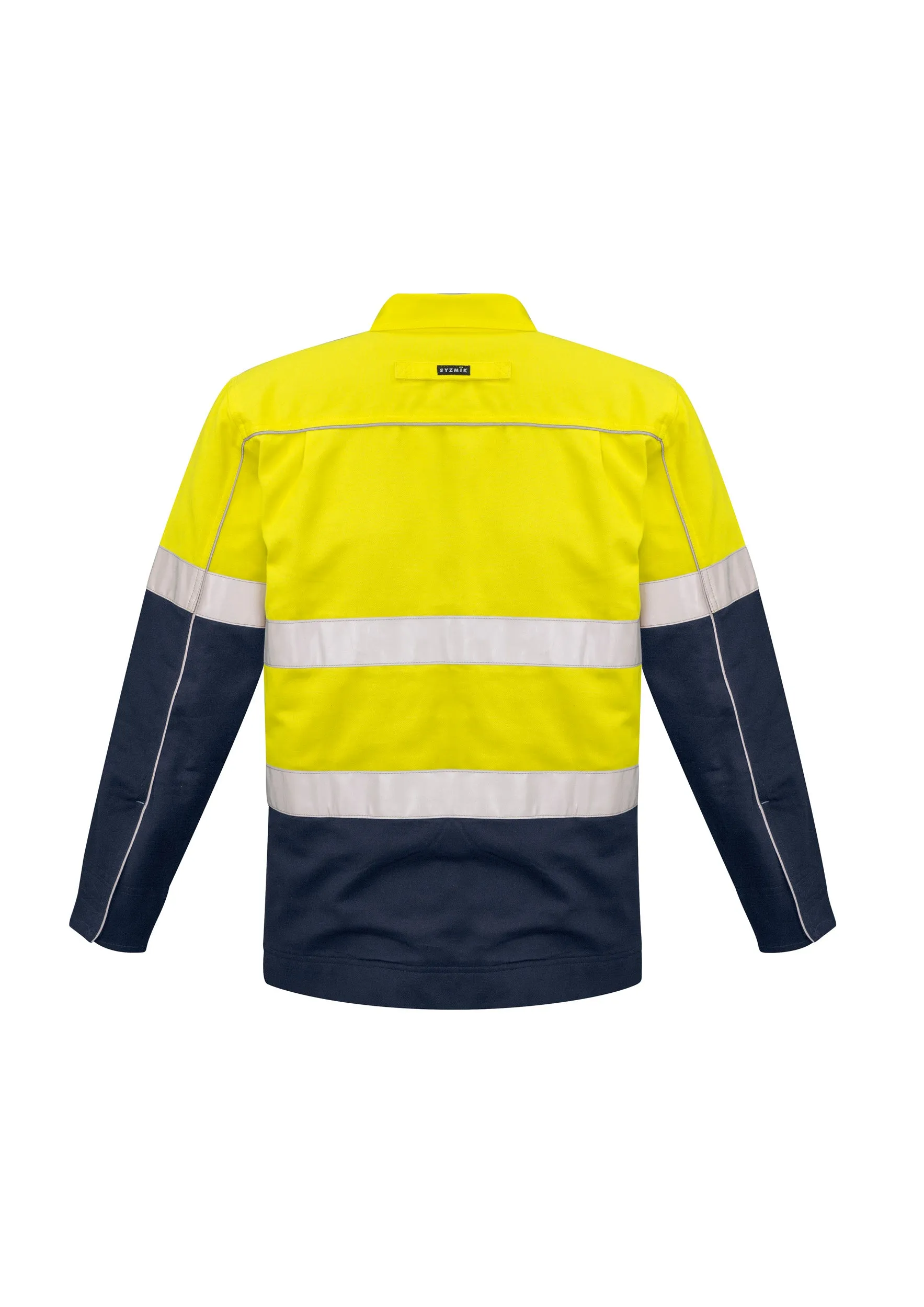 Syzmik Mens Hi Vis Cotton Drill Jacket