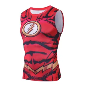 The Flash Compression 'Comic' Tank Top