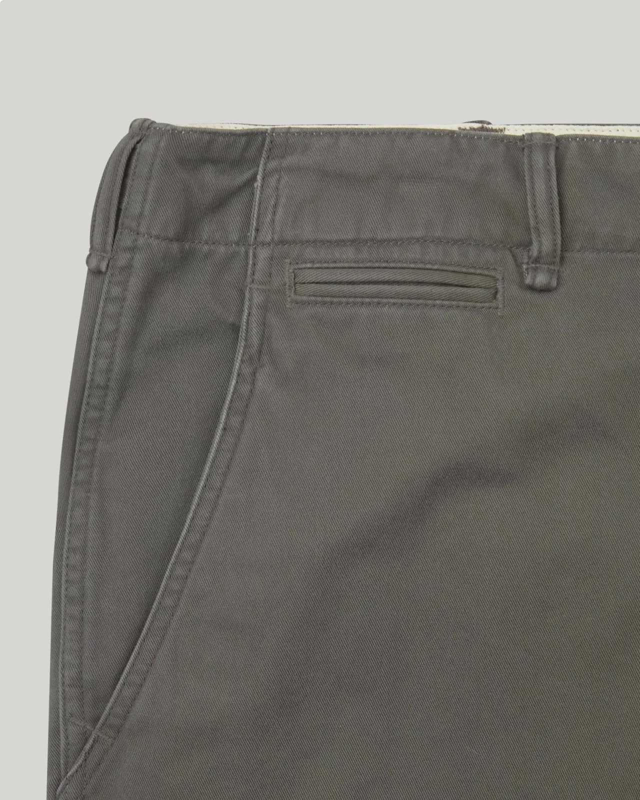 Washed Chino Pant Blue Grey